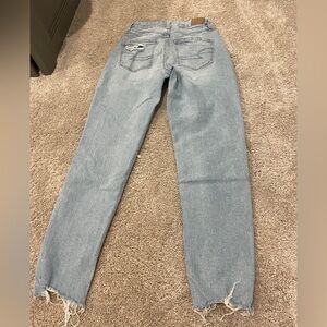 American Eagle Outfitters Light Blue Straight Leg Jeans